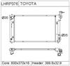 TOYOTA CAMRY  Radiator-LHRP376