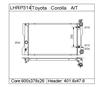 TOYOTA CAMRY  Radiator-LHRP314