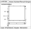 RENAULT KANGOO  Radiator-LHRP  2697700304932