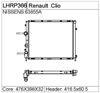 Renault Clio Radiator-lhrp366