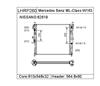 MERCEDES BENZ  Radiator  1635000003