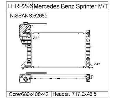 MERCEDES BENZ  Radiator  9015002400