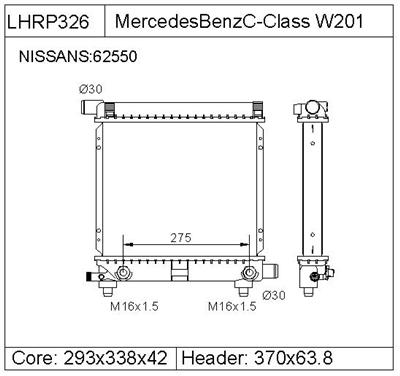MERCEDES BENZ ACTROS   Radiator  2015000603