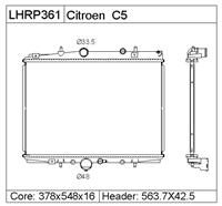 Citroen C5 Radiator 133068