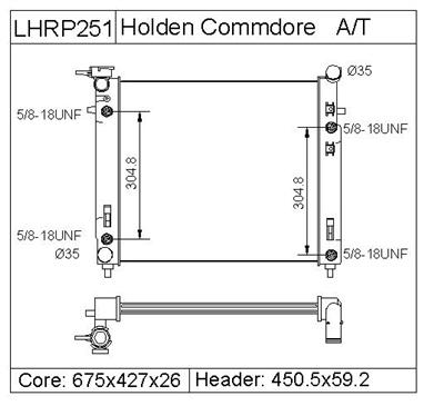 FORD TRANSIT   Radiator