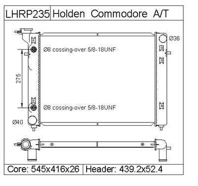 Ford Transit Radiator