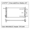CHEVROLET  GMC MALIBU   Radiator  52494386