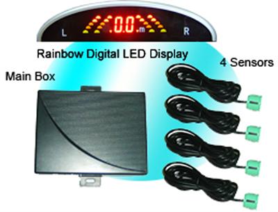 Rainbow LED Display Car Parking Sensor(RD039C4)