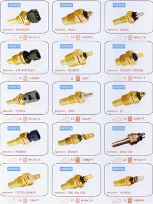 Water Temperature Sensor AUDI, BUICK, SUZUKI