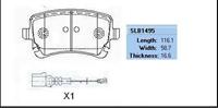 Brake Pad SLB1495
