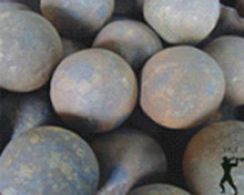 Alloyed casting iron ball