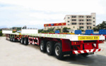 Articulated Road Train Conjunction Trailer