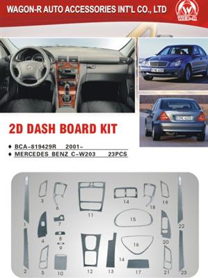 2D Dash Board Kit