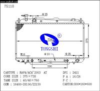 TOYOTO RADIATOR FRO RAV4/ACA'2003