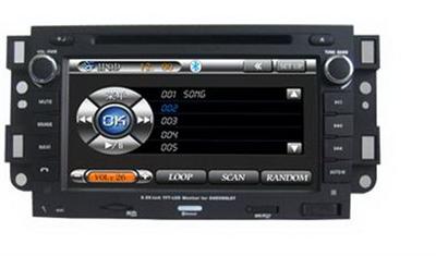 2-DIN  Car DVD Player For CHEVROLET Captiva