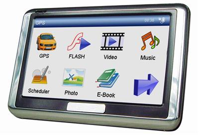 Gps Od-6600 Lcd: 4. 3