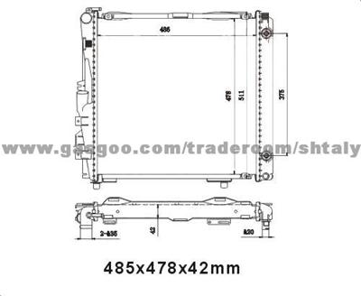 Radiator – MB W126