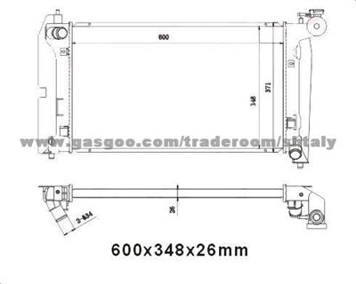 Radiator –TOYOTA  COROLLA
