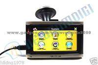 Touch Screen Gps Navigation+map Sirfiii Speed Camera Red Light Alert Fm Transmiterg436