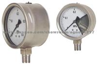 All Stainless Steel Solid Front Safety Pattern Gauges