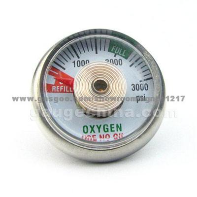 Oxygen Pressure Gauge