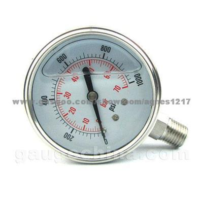 Liquid Filled Pressure Gauge