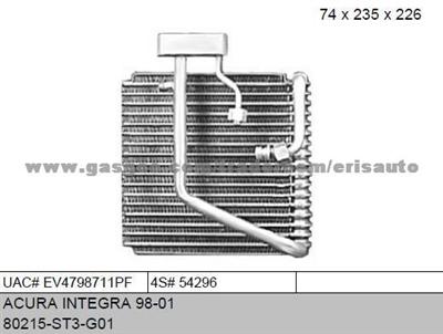 Evaporator-ACURA INTEGRA 98-01 8021 5-ST3-G01