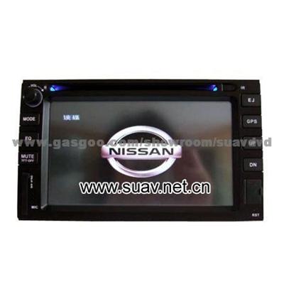 Special Nissan Tiida/TIIDA/SYLPHY/QASHQAI Car DVD Player Built-in GPS Navigation