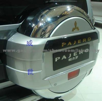 Tyre cover for pajero V97