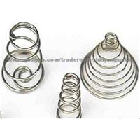 Spiral tapered spring