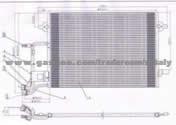 Condenser Audi A6 - 4B0 260 403T