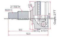 CV joint for Benz