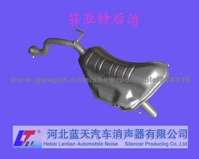 Muffler For Fiat