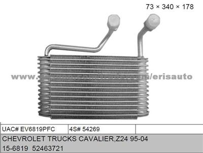 Evaporator for CHEVROLET TRUCKS