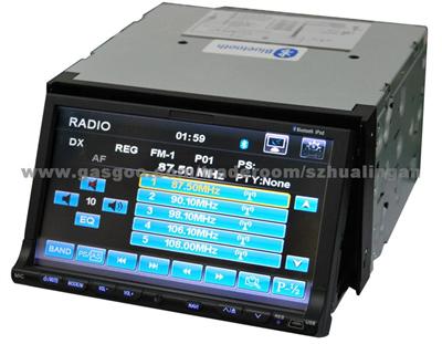 7.0 Inch Car Dvd Player With Dvb-t With Rds With Gps(HL-7629GB)