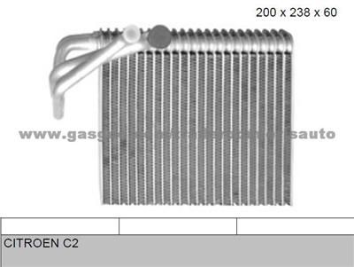 Evaporator for CITROEN C2