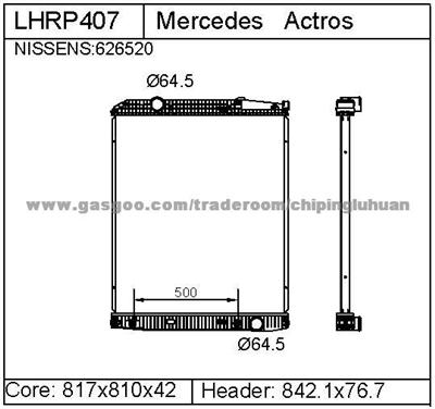 Mercedes Benz  Radiator 9425000903