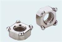 Square weld nuts