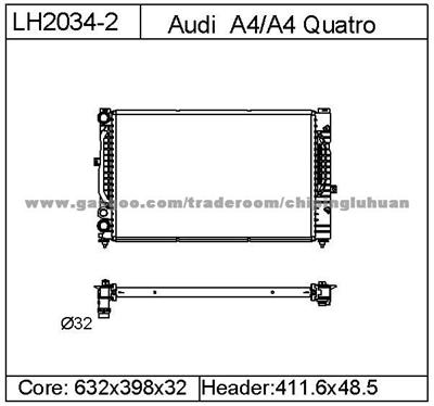 Audi A4 A4 Quatro Radiator