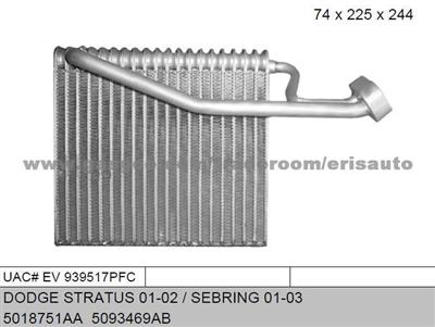 Evaporator 5018751AA, 5093469AB