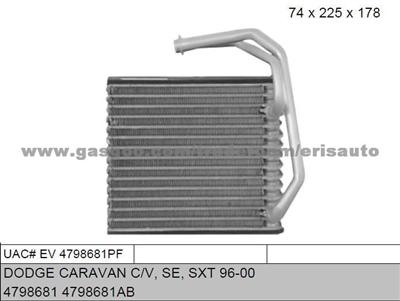 Evaporator 4798681, 798681AB