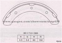 Honda K6602 Brake Shoes