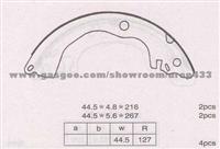 Ford Brake Shoe K6602