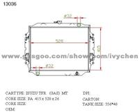 ISUZU  NPR 70 ENGINE 4HE1-radiator 8-973543650