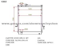 ISUZU  NPR 70 ENGINE 4HE1-radiator