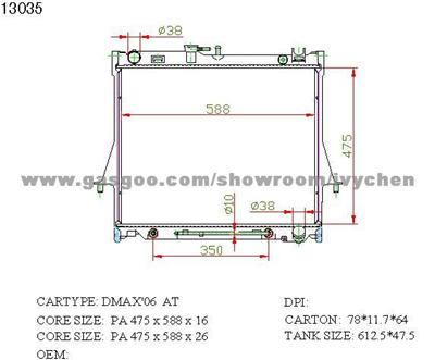 ISUZU Radiator