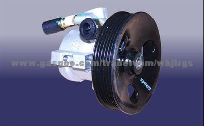 Power steering fuel pump assembly