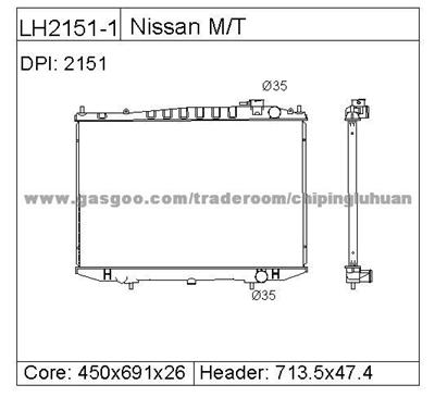 NISSAN FRONTIER  Radiator 214103S200