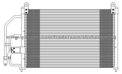 LPB-072 DAEWOO LANOS Condenser