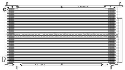 LPA-030 HONDA CRV Condenser